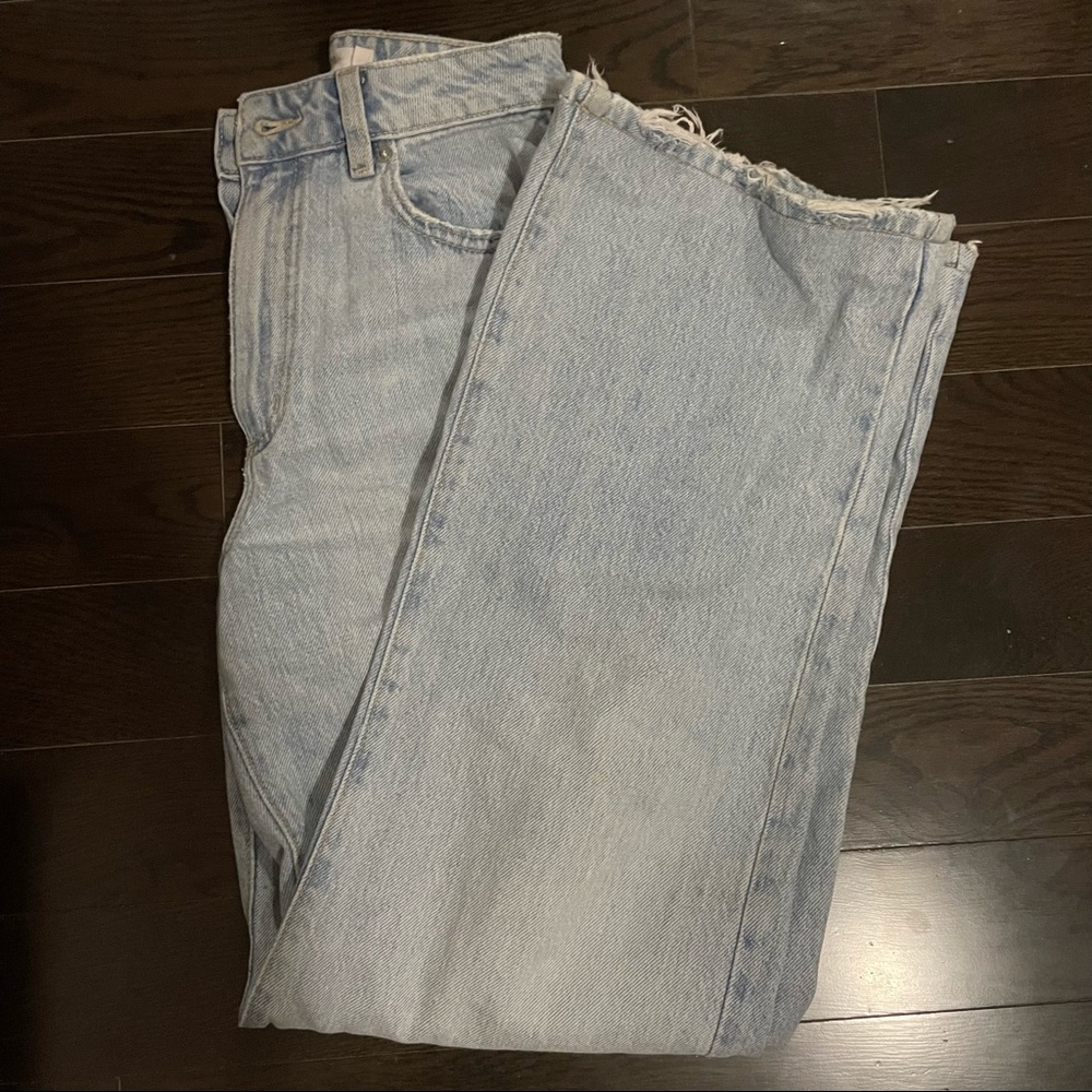 GARAGE denim pants wide leg